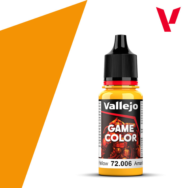 Vallejo Game Color: Sun Yellow 18 ml.