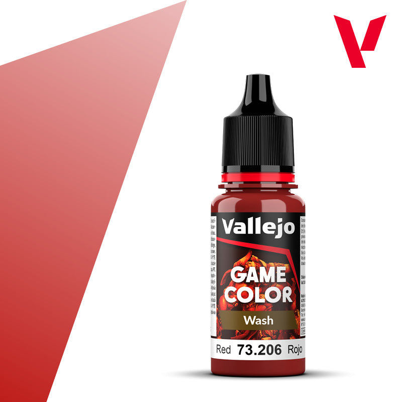 Vallejo Game Color: Wash - Red 18 ml.
