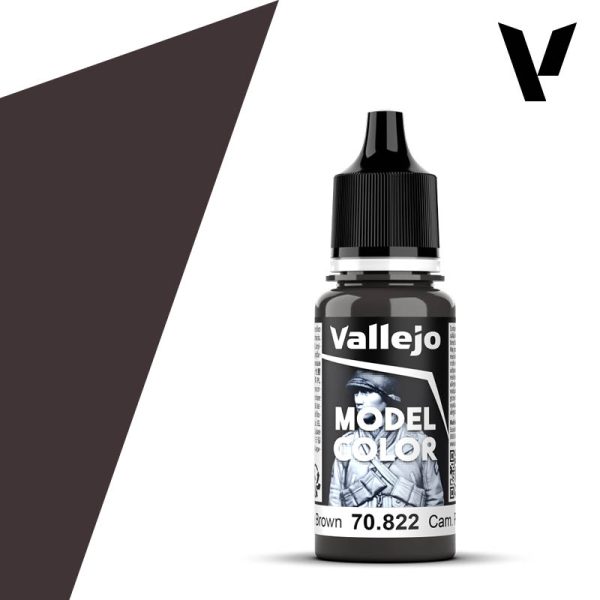 Vallejo Model Color: Cam. Black Brown (18 ml)