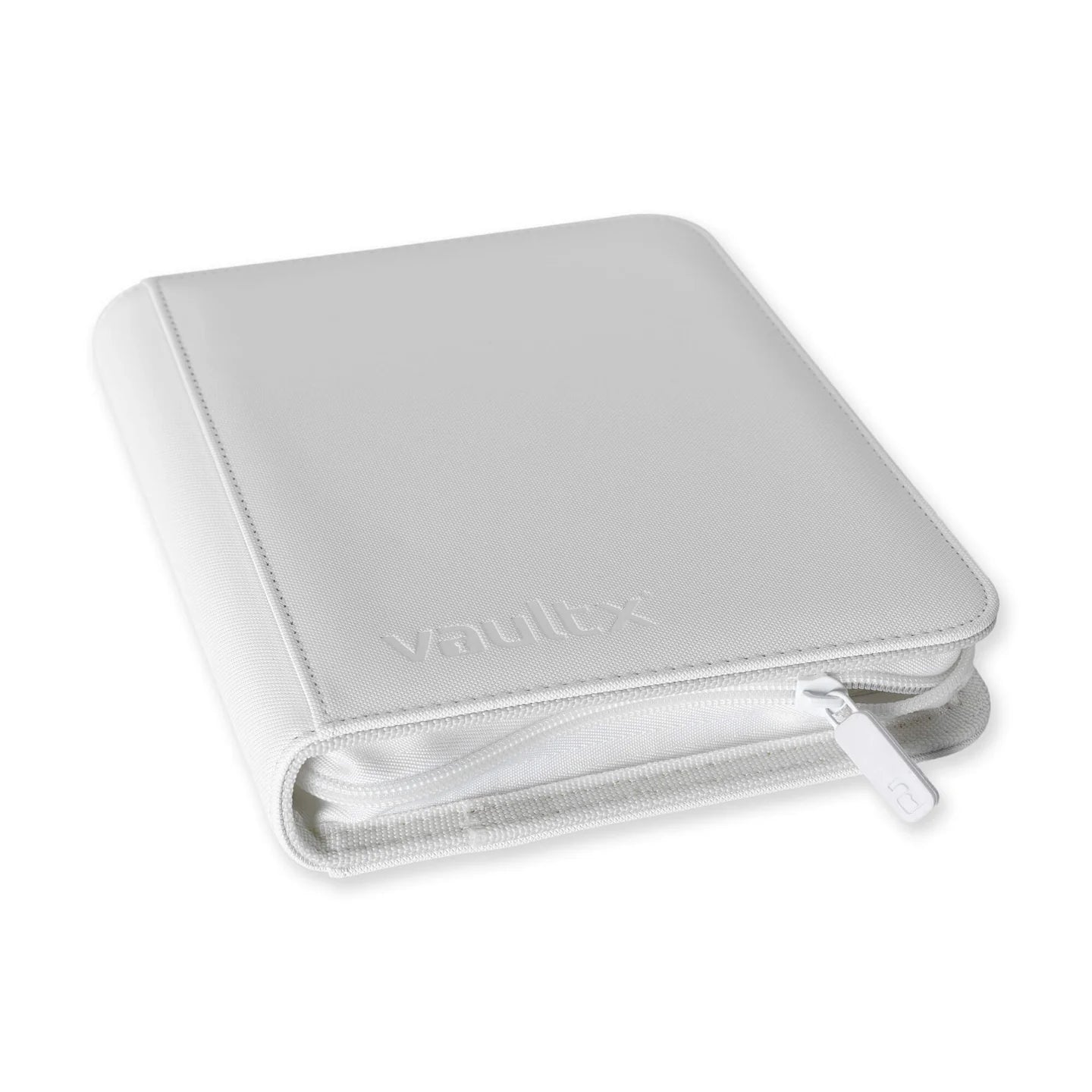 Vault X: 4-Pocket Exo-Tec® Zip Binder - Signature White