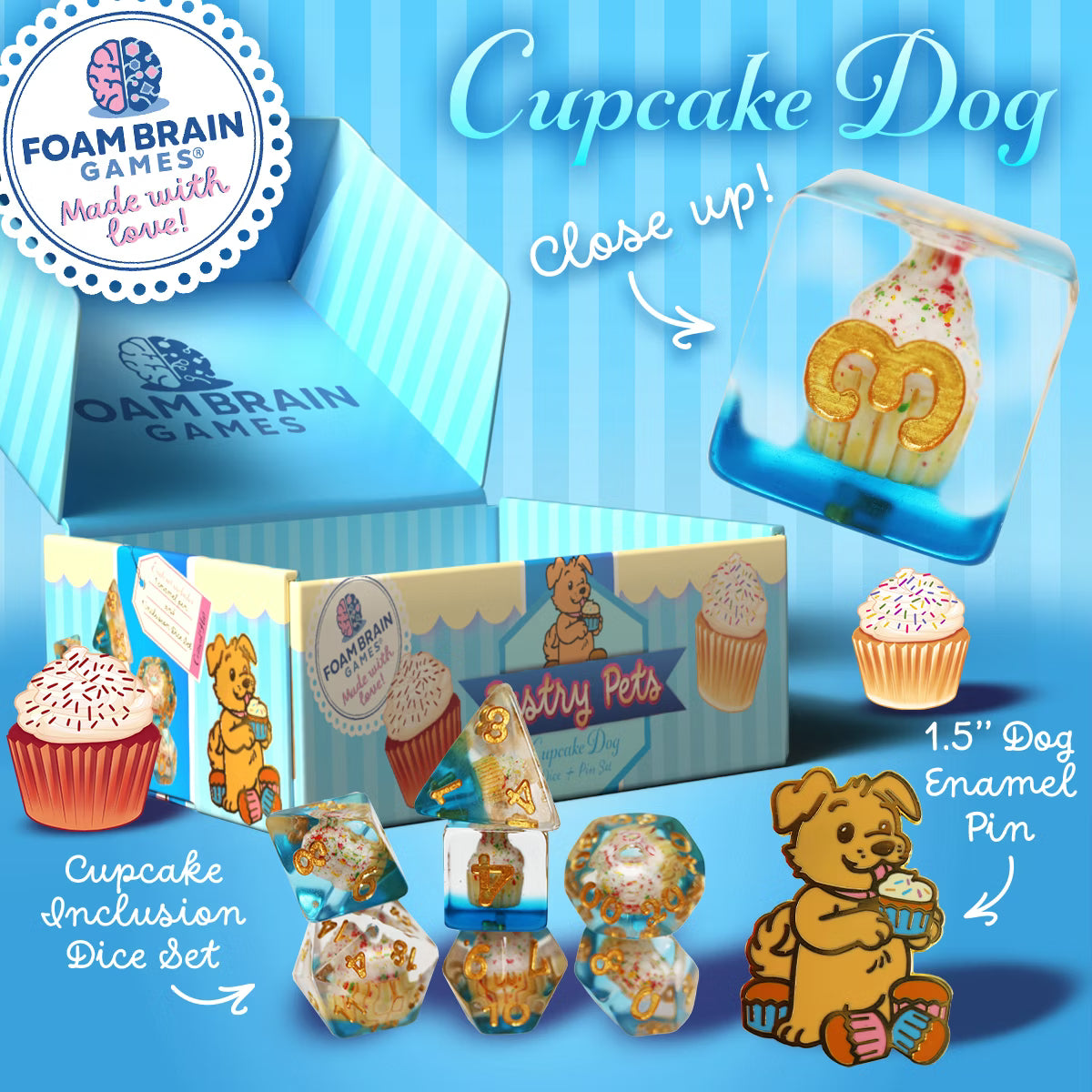 Foam Brain Games: Pastry Pets - Cupcake Dog