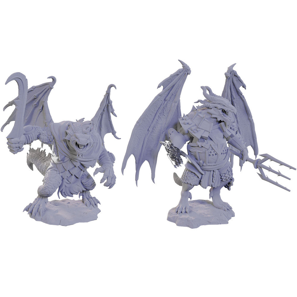 Wizkids Nolzur's Marvelous Miniatures: Draconian Mage & Foot Soldier