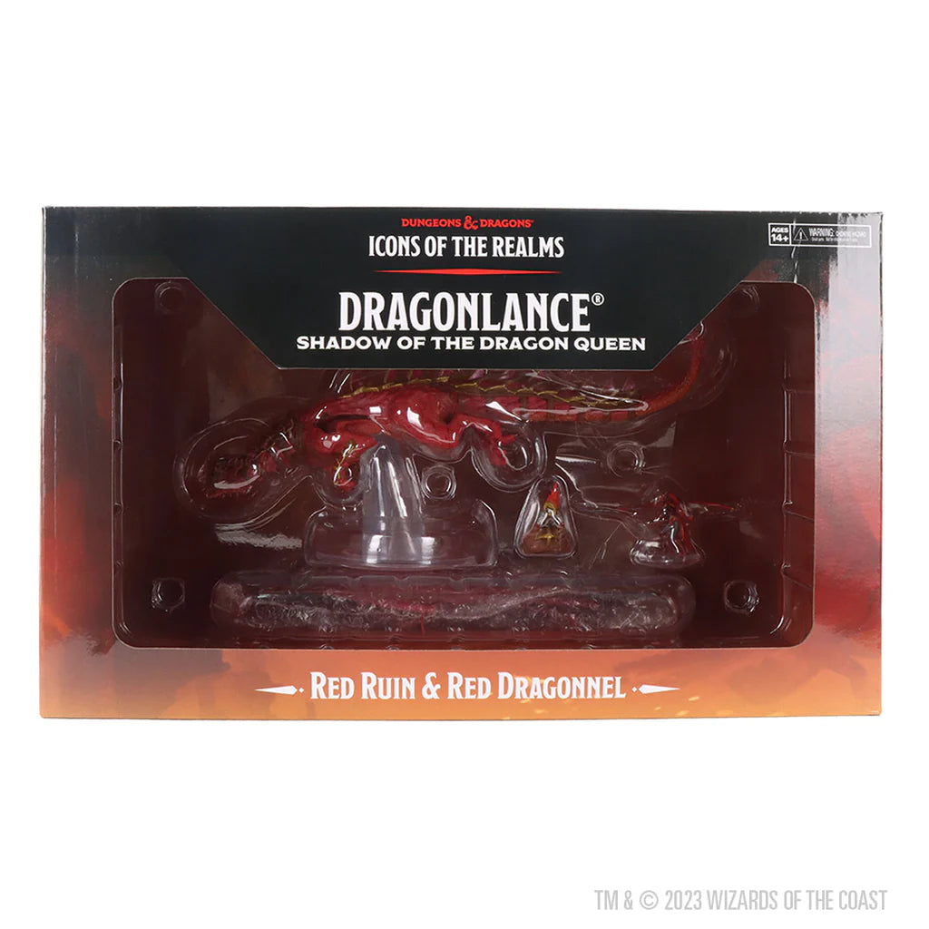 Dragonlance Red Ruin & Red DRagonnel