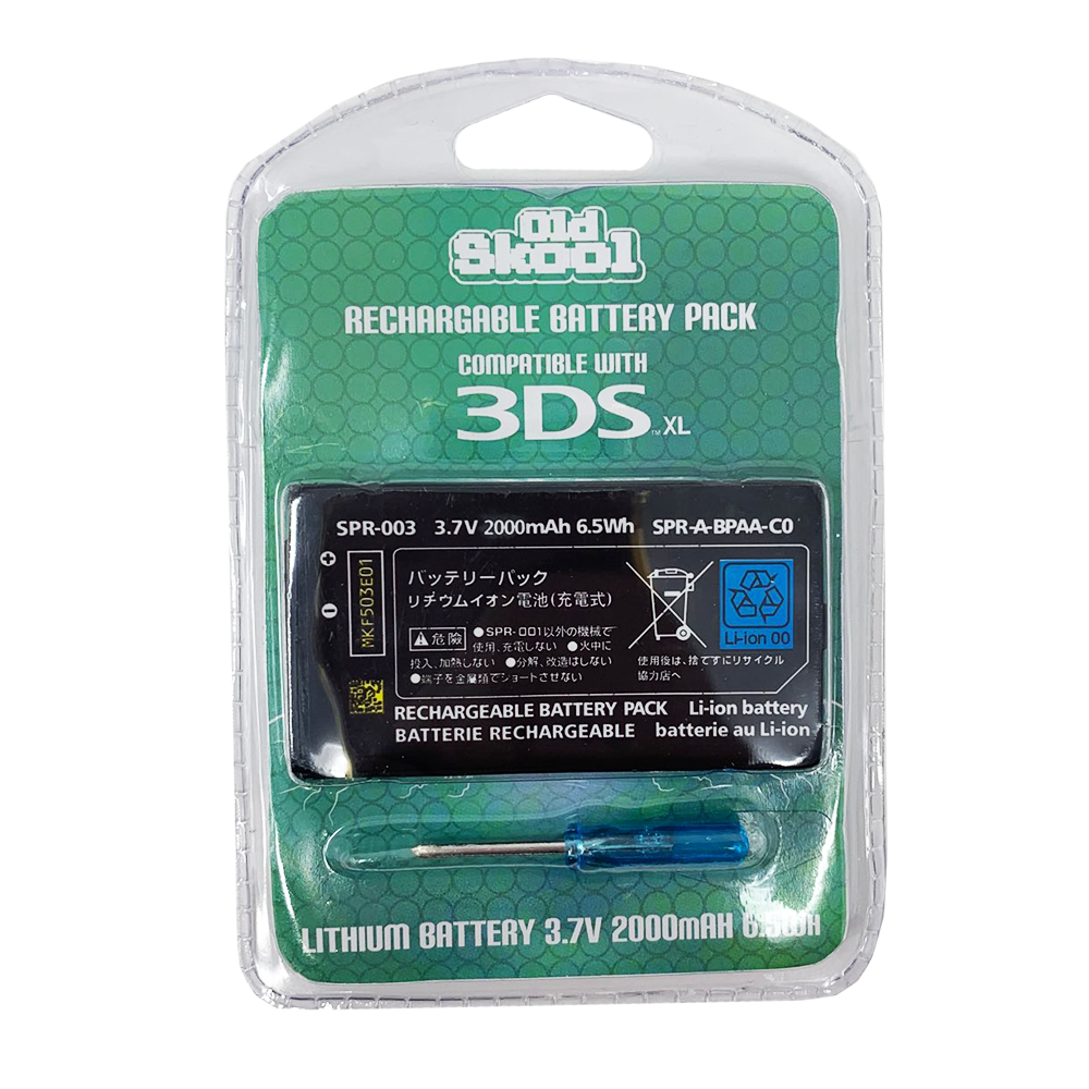 Old Skool Nintendo 3DS XL Battery Pack