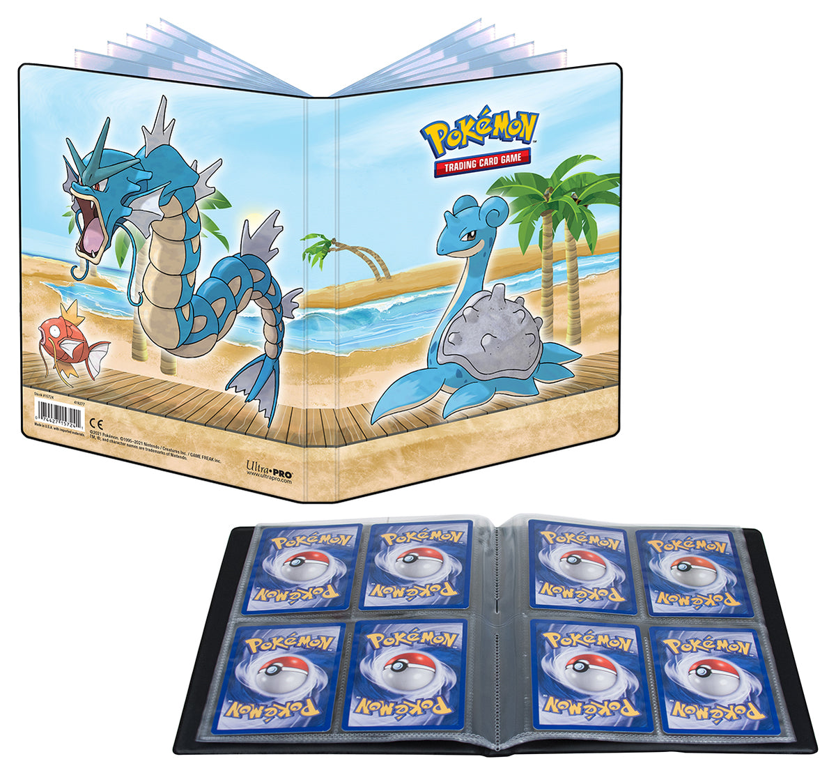 Ultra Pro Pokemon Seaside 4-Pocket Portfolio