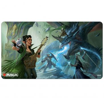 Ultra Pro Adventures in the Forgotten Realms Playmat - The Party Fighting Blue Dragon