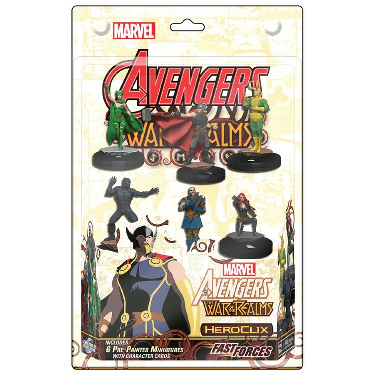 HeroClix Marvel Avengers War of the Realms Fast Forces