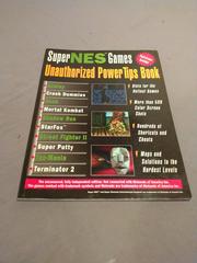 Super NES Games Unauthorized Power Tips Book - Strategy Guide