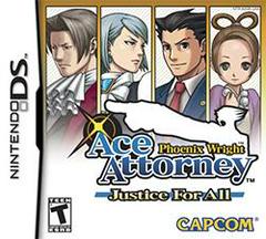 Phoenix Wright: Ace Attorney â€“ Justice for All - Nintendo DS