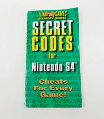 Secret Codes for Nintendo 64 - Strategy Guide