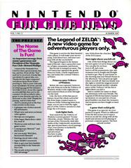 Nintendo Fun Club News [Vol 1 No 2] - Nintendo Power