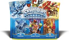 Skylanders: Spyro's Adventure Triple Pack [Whirlwind, Double Trouble, Drill Sergeant] - Skylanders