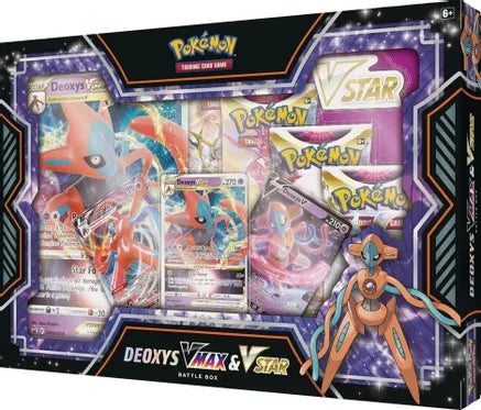 Pokemon Deoxys VMax & VStar Battle Box