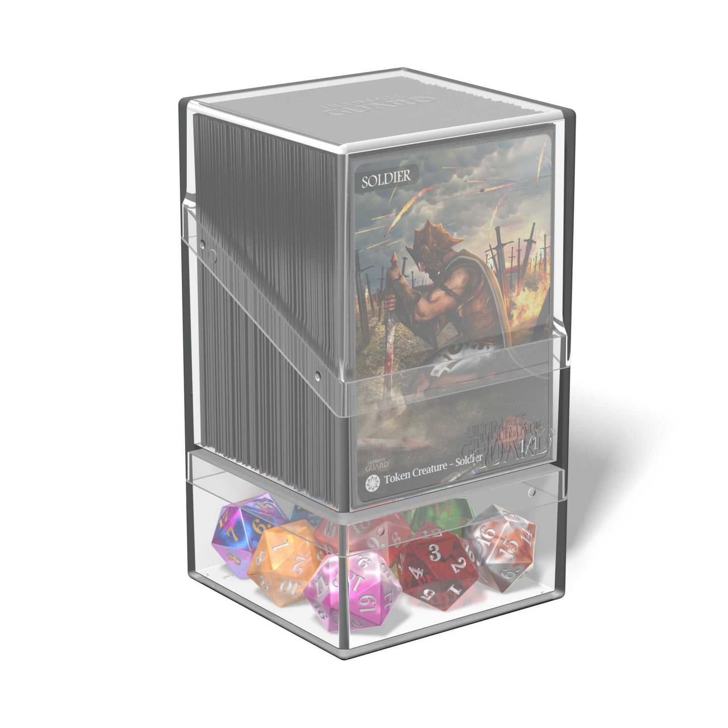Ultimate Guard Boulder'n'Tray Deck Box - Clear(100+)