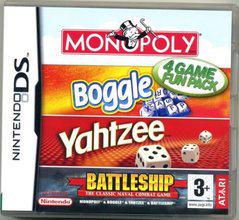 Monopoly / Boggle / Yahtzee / Battleship - Nintendo DS