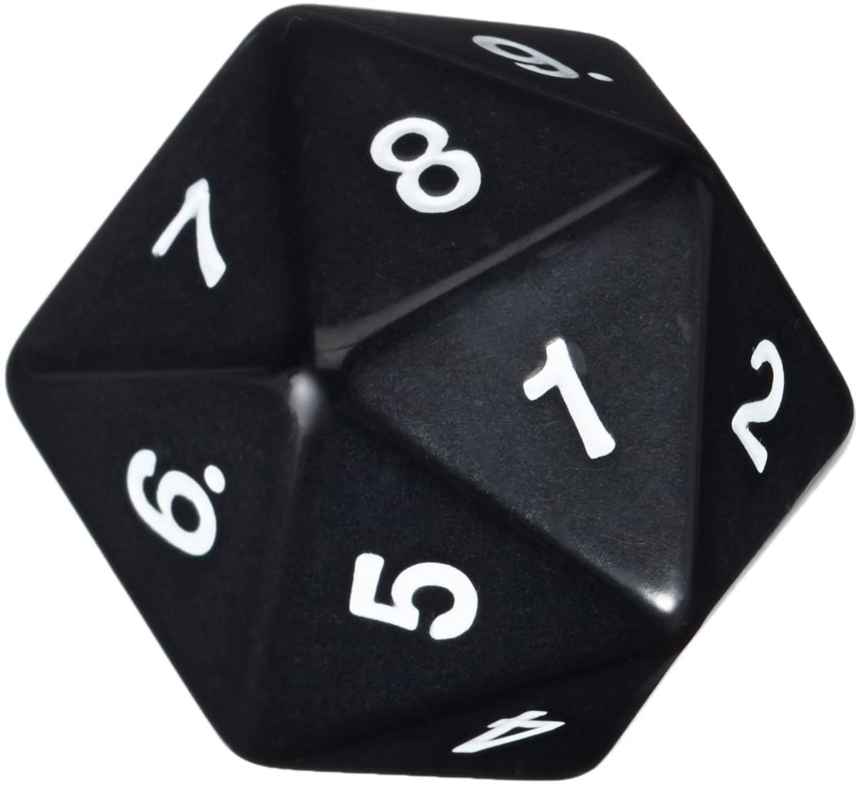 Koplow Games 55MM D20 Die - Black