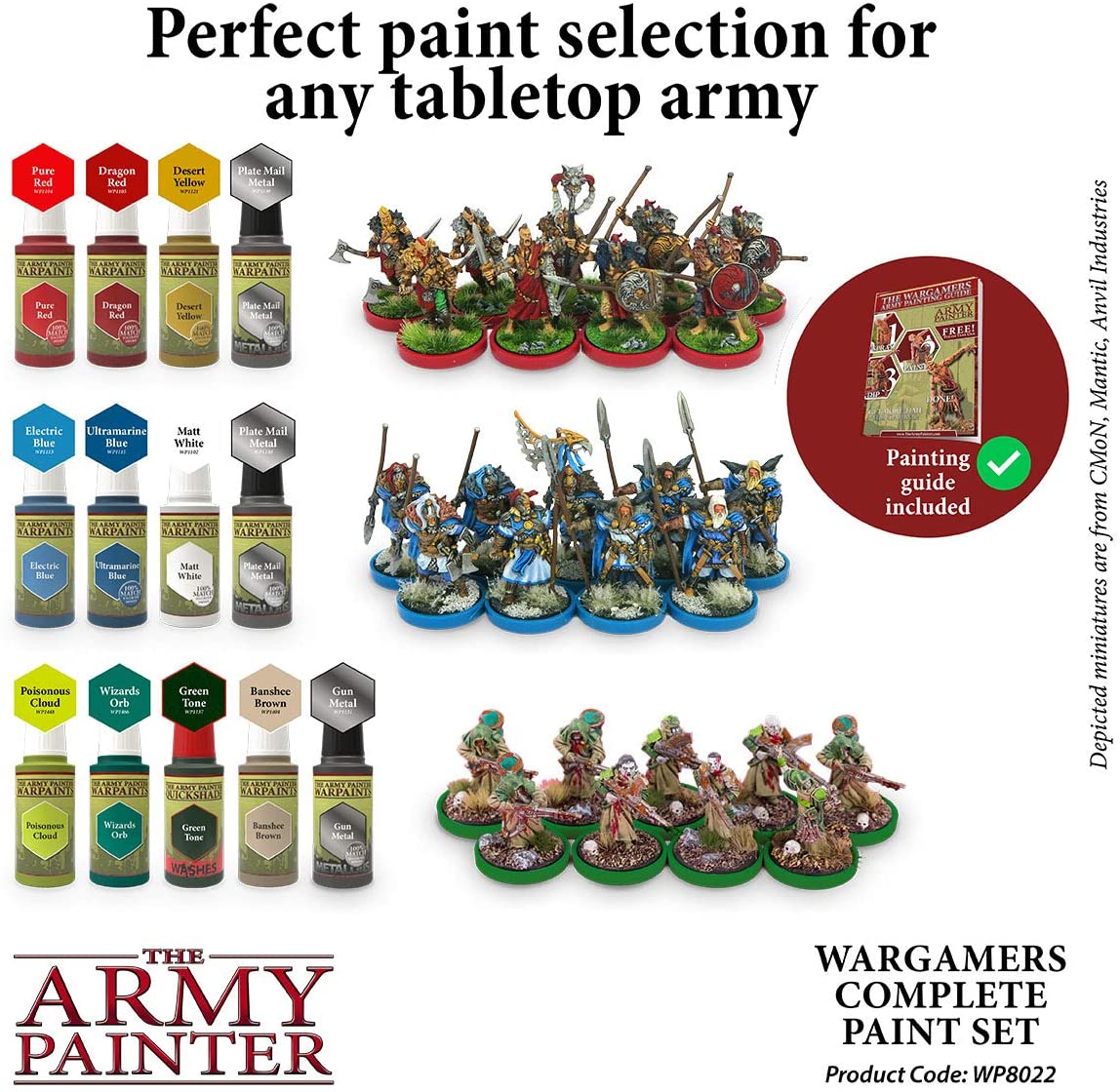 Army Painter: Wargamers Complete Paint Set
