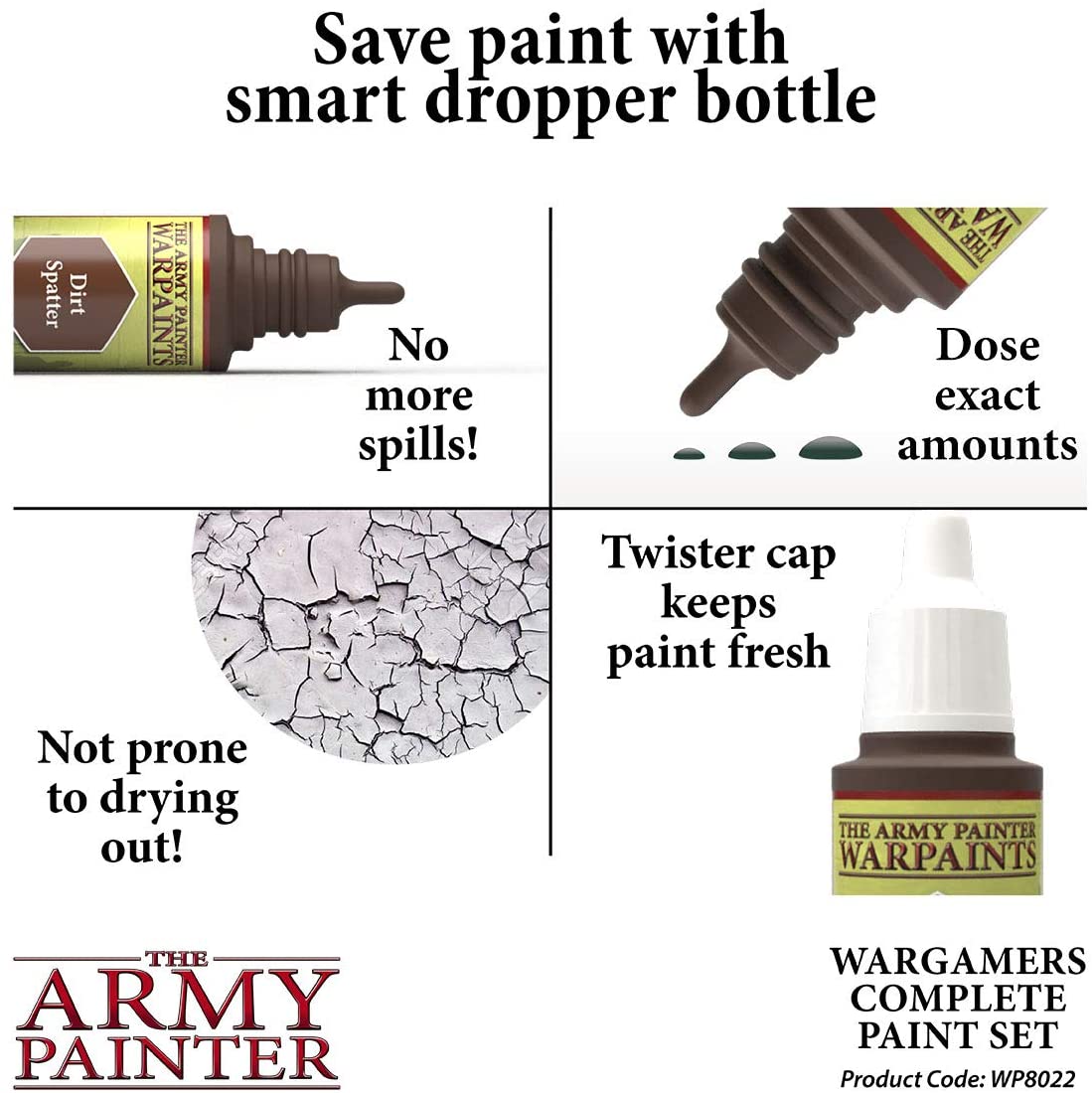 Army Painter: Wargamers Complete Paint Set