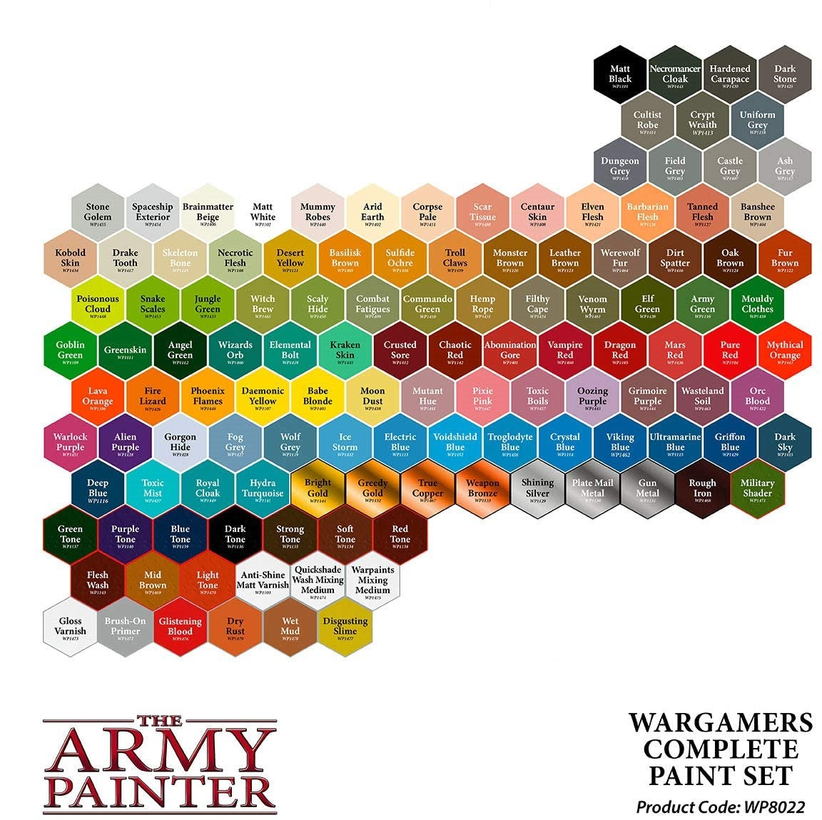Army Painter: Wargamers Complete Paint Set