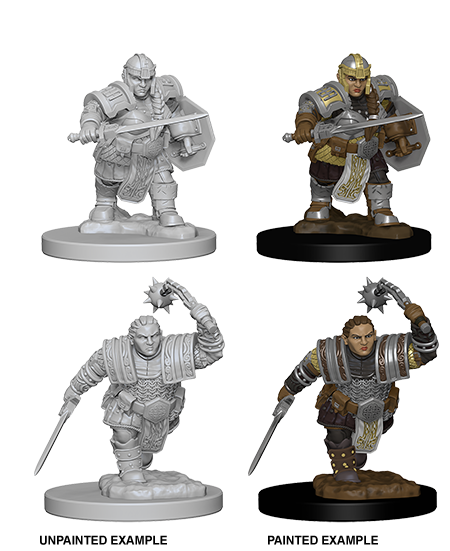 Wizkids Nolzur's Marvelous Miniatures: Dwarf Fighter