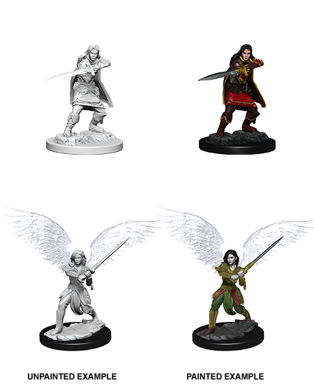 Wizkids Nolzur's Marvelous Miniatures: Female Aasimar Fighter