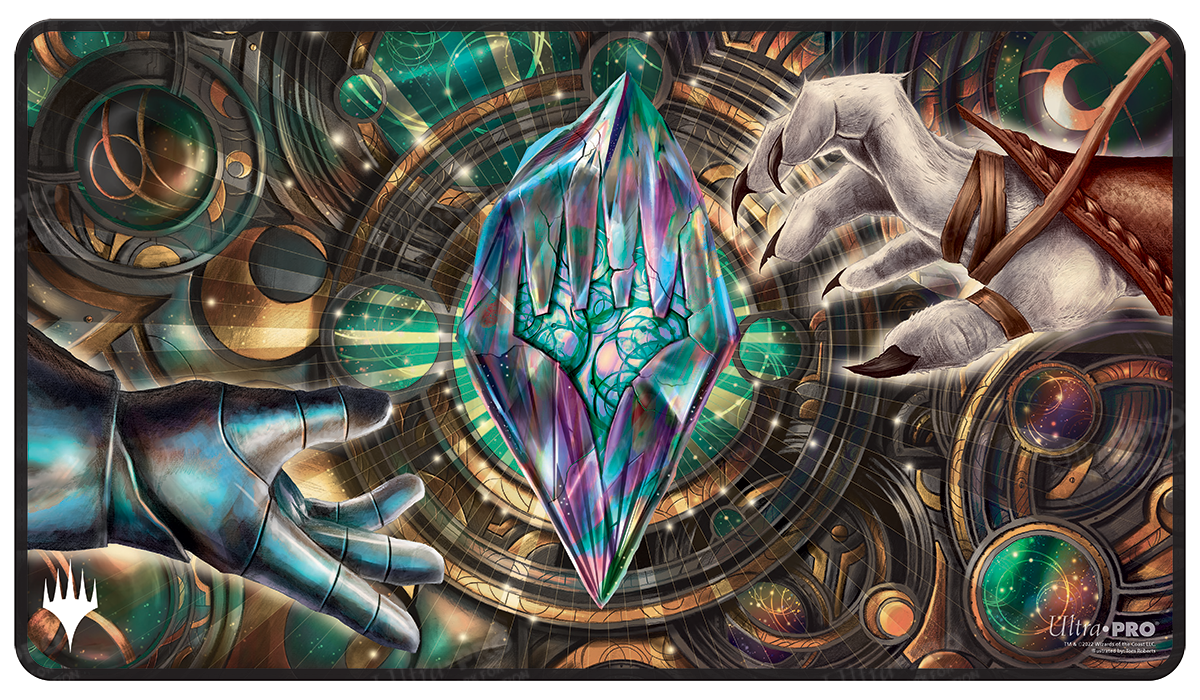 Ultra PRO: Stitched Playmat - Dominaria United (Stylized Planeswalker Symbol)