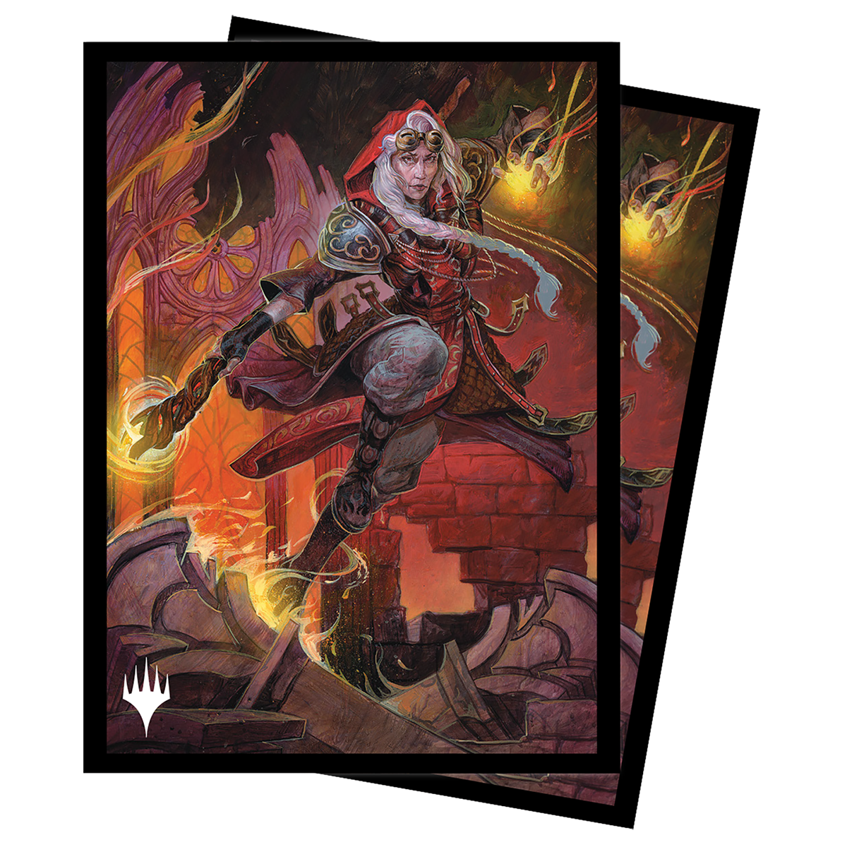 Ultra PRO: Standard 100ct Sleeves - Dominaria United Magic (Jaya, Fiery Negotiator)