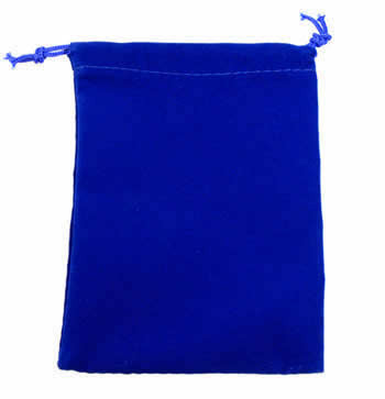 Chessex Dice Bag: Small Blue Dice Bag