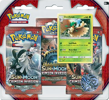 Pokemon Sun & Moon: Crimson Invasion 3 Blister Pack