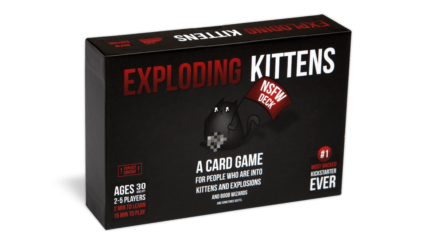 Exploding Kittens NSFW edition
