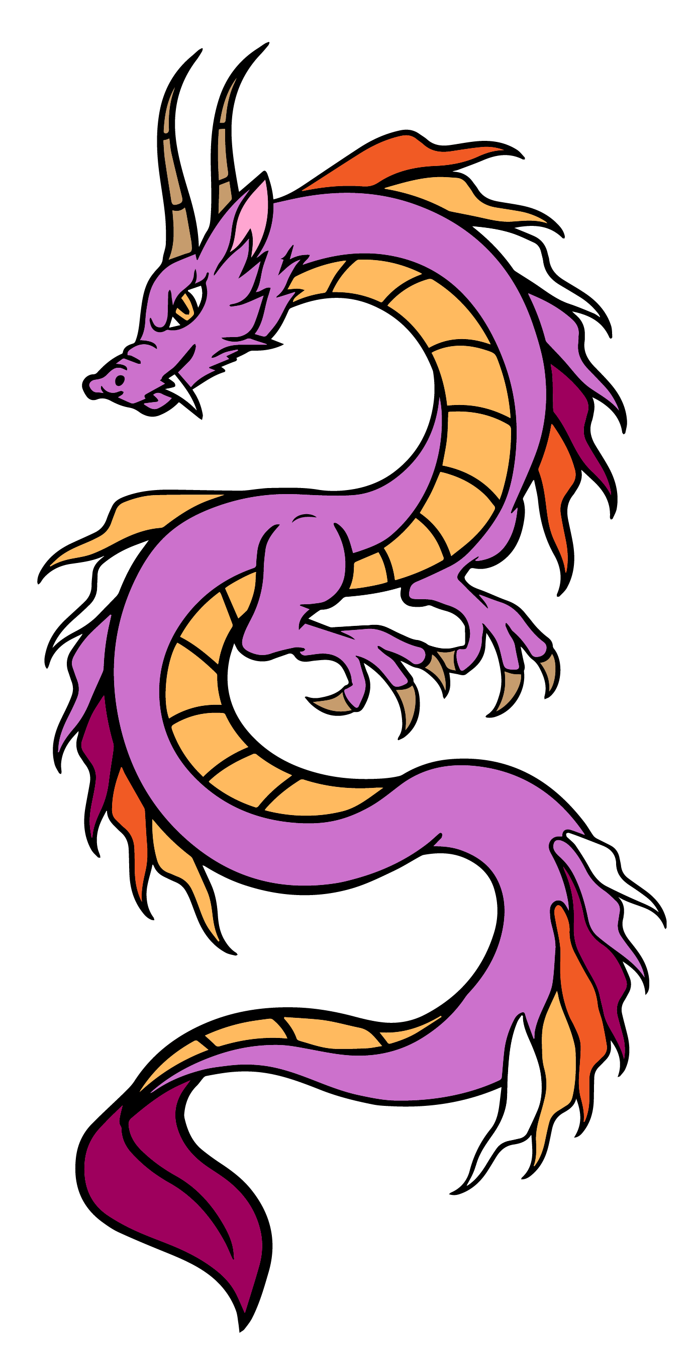 Pride Dragon: Lesbian