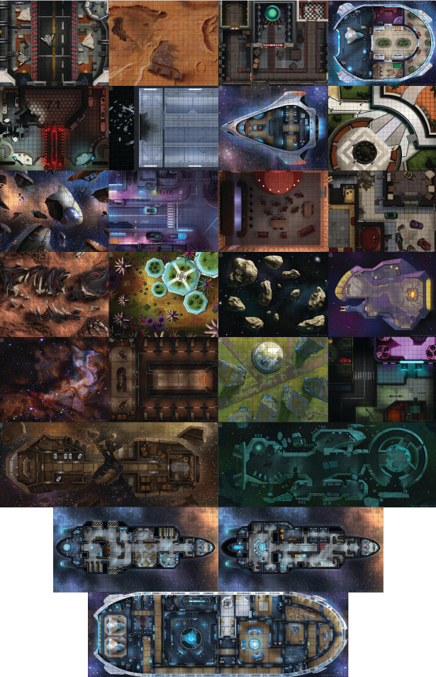 Yarro Studios Immersive Battle Maps - Science Fiction