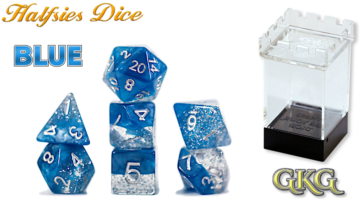 Gate Keeper Games Halfsies Glitter: Blue