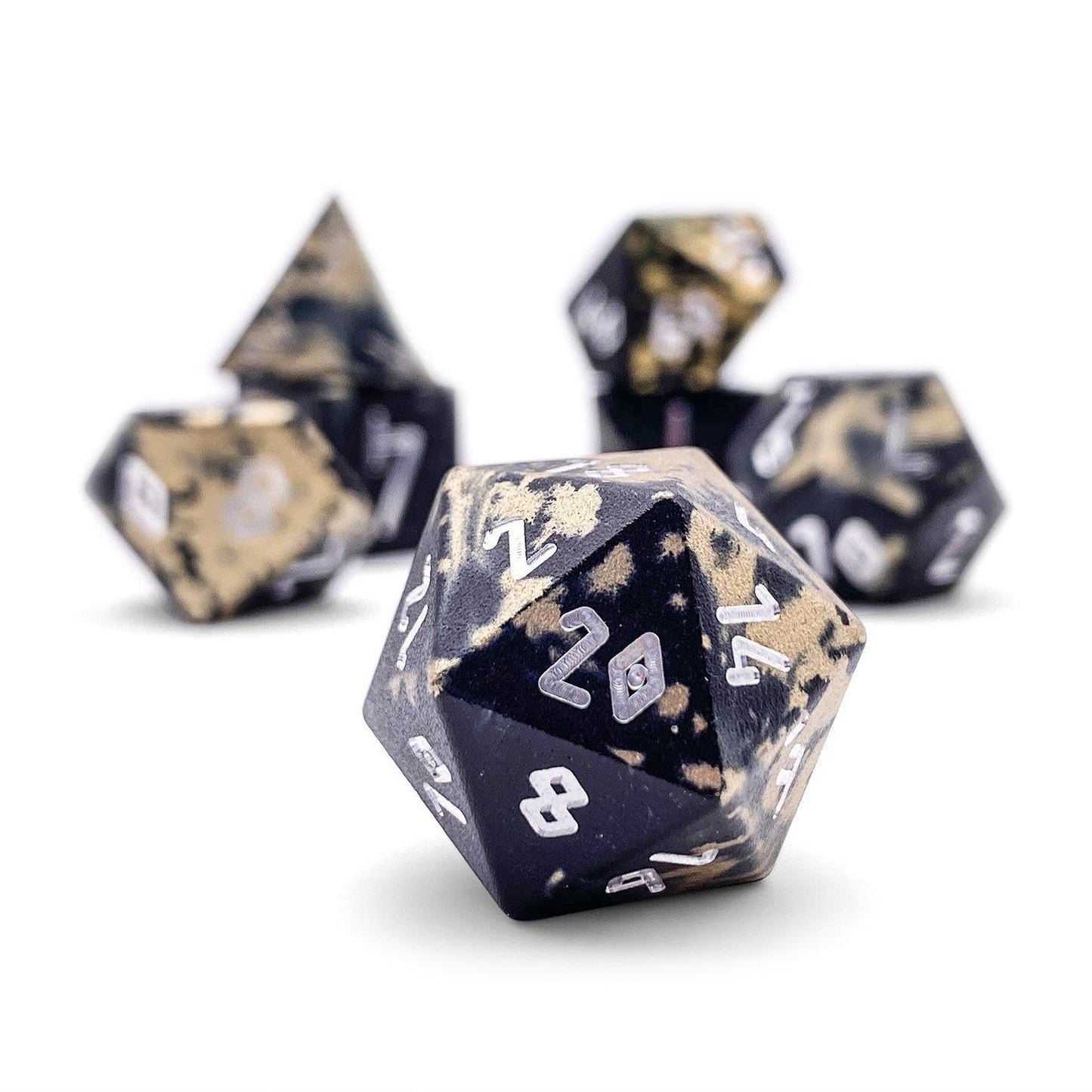 Norse Foundry 7 Die Aluminum Wonderous Dice Set: Great Void