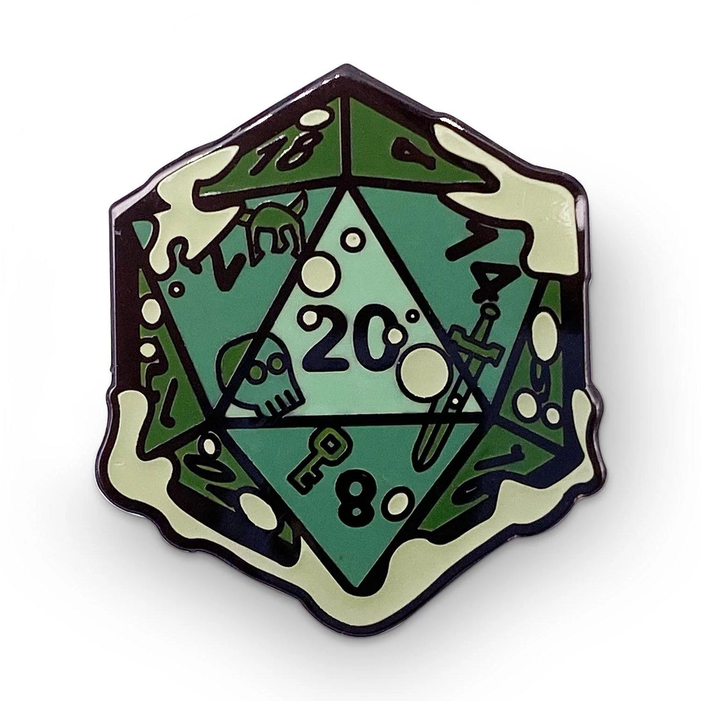 Norse Foundry Gelatinous D20 Dice Pin