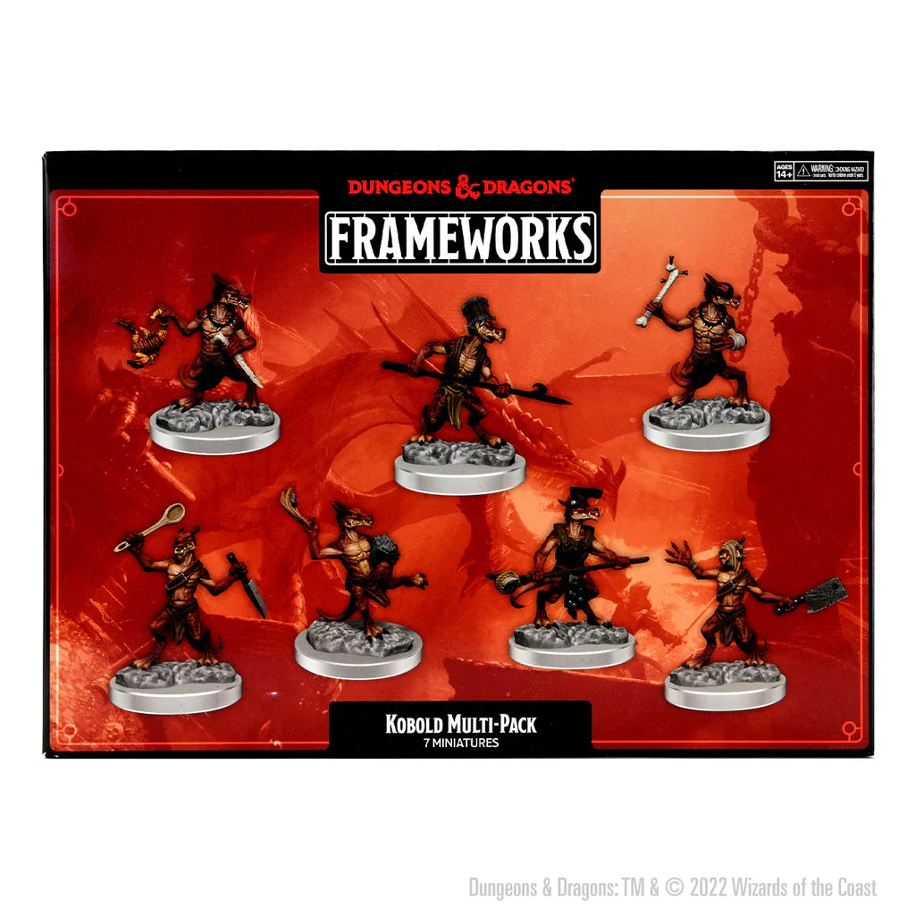Wizkids Dungeons & Dragons Frameworks: Kobold Multi-Pack