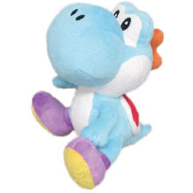 Nintendo Mario Plush - Light Blue Yoshi