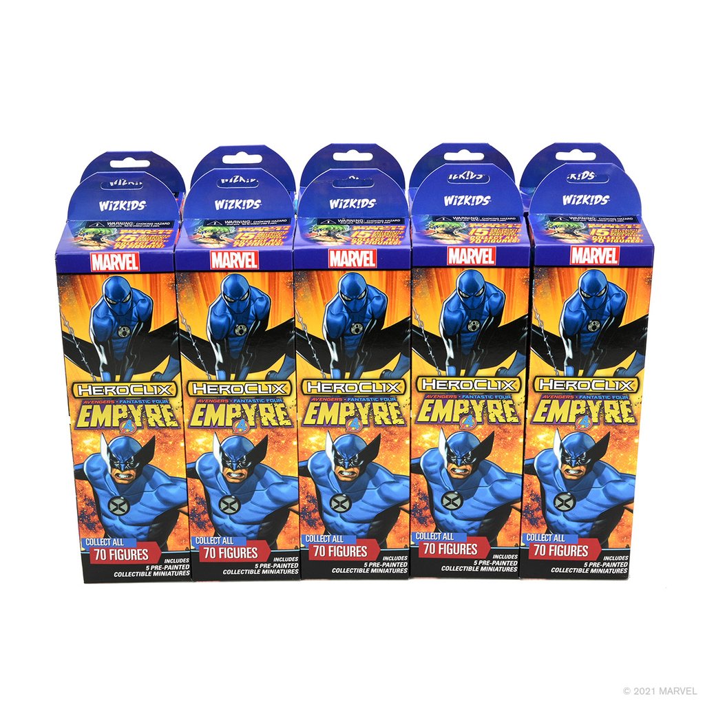 HeroClix Marvel Fantastic Four Empyre Booster Brick