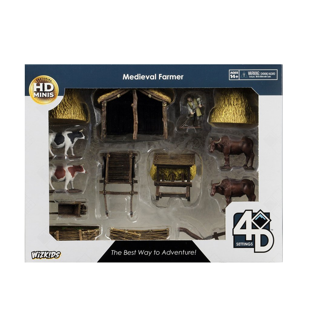 Wizkids 4D Settings: Medieval Farmer
