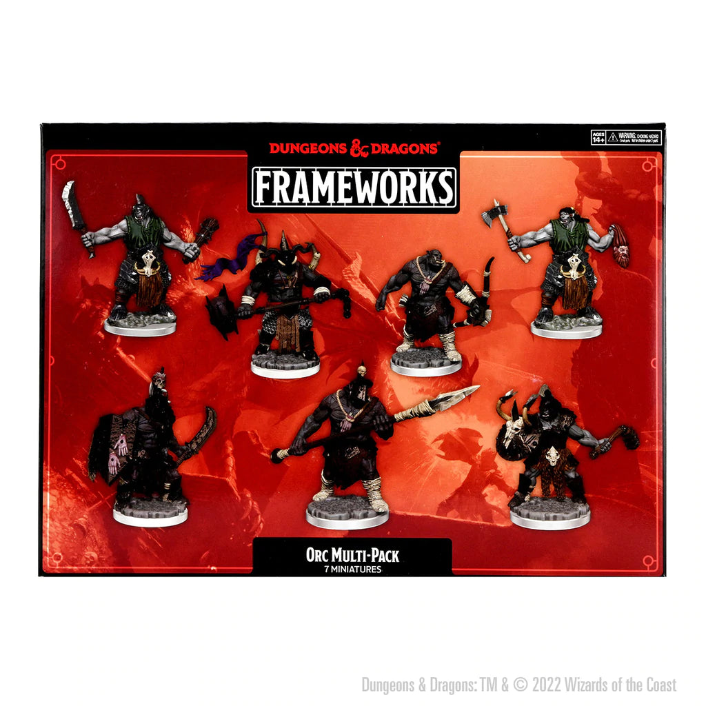 Wizkids Dungeons & Dragons Frameworks: Orc Multi-Pack