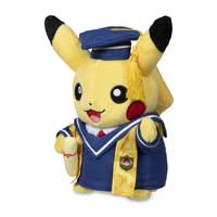 Pokemon Plush - Graduate Pikachu