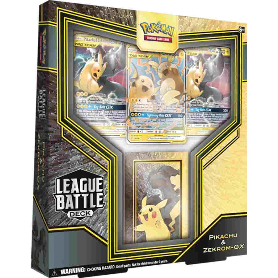 Pokemon Pikachu & Zekrom League Battle Deck
