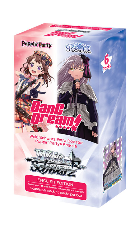 Weiss Schwarz Poppin' Party X Roselia Extra Booster Pack