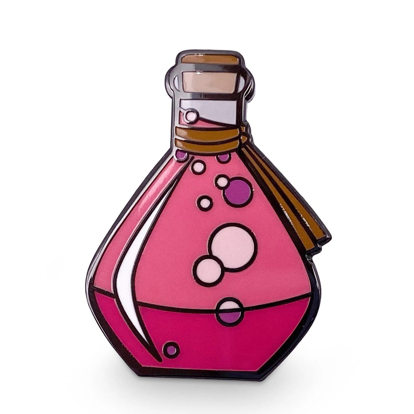 Norse Foundry Pink Potion Bottle Pin