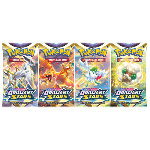 Pokemon Sword & Shield Brilliant Stars Booster Pack – Cosmic Games