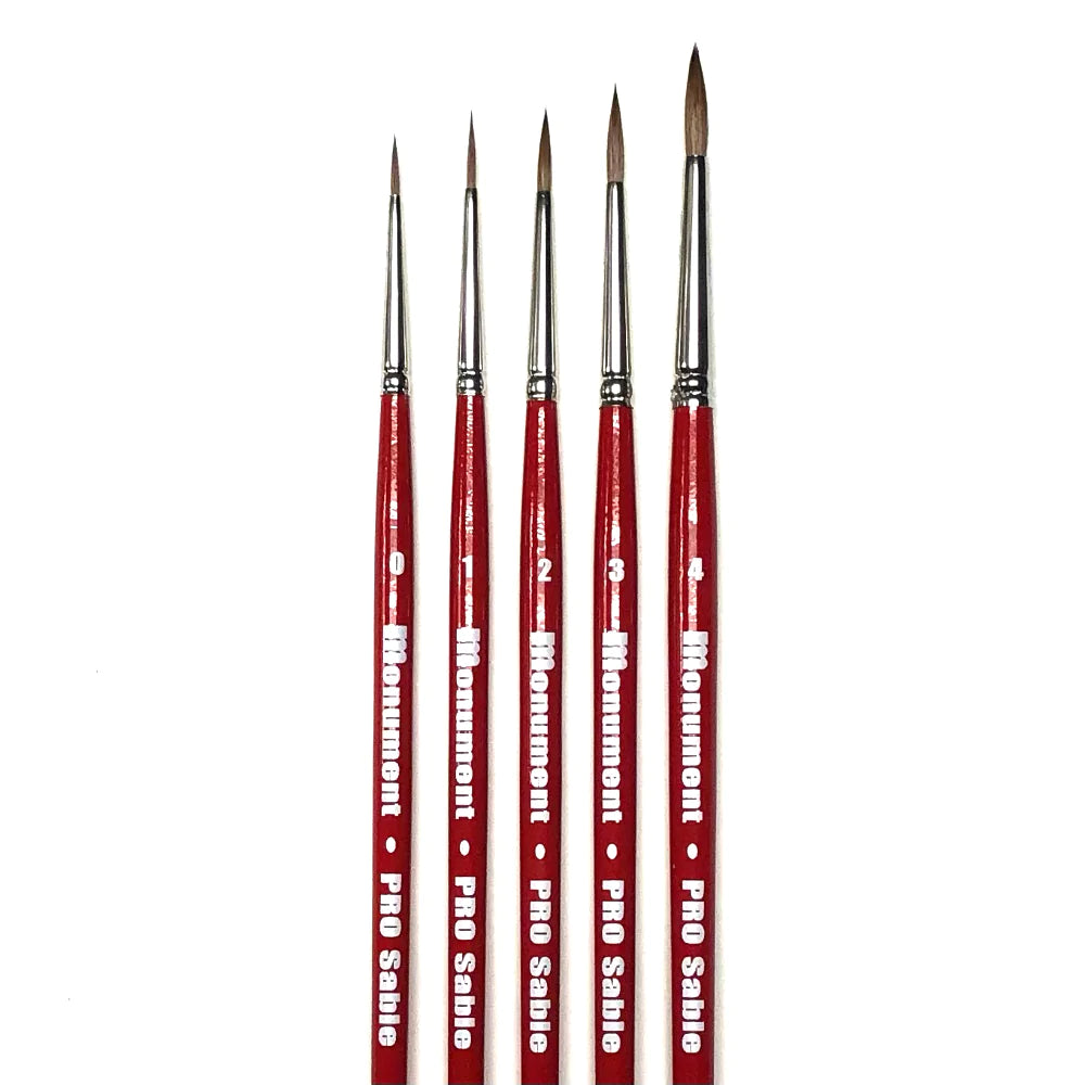 Monument Pro Brushes - PRO Sable Set