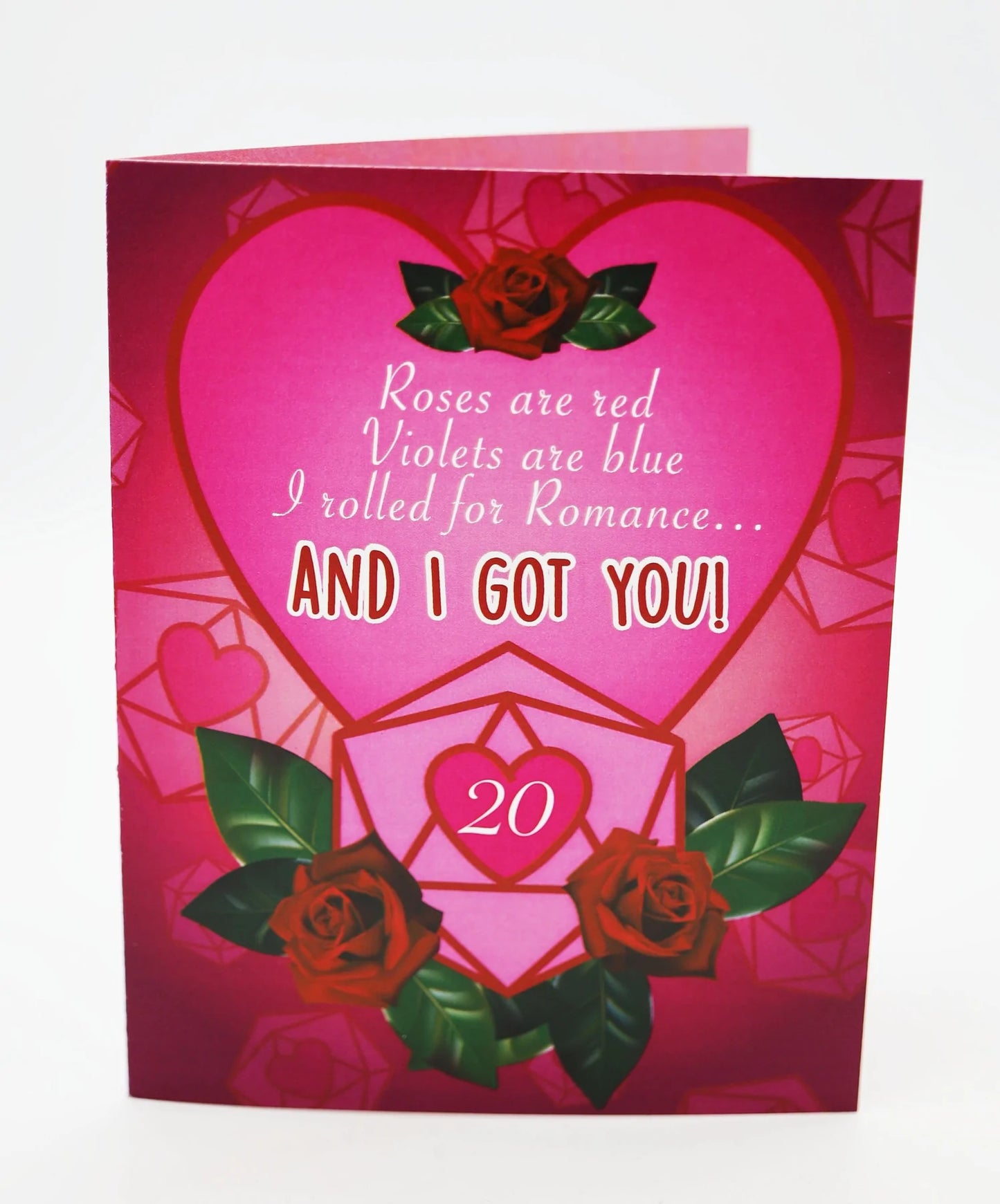Foam Brain Games Valentines Day Card - Roses are Red