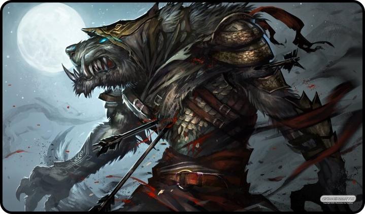 Gamermats Playmat - Werewolf Assassin