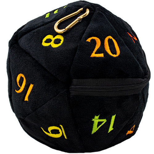 Ultra PRO: Dice Bag - Plush D20 (Rainbow)