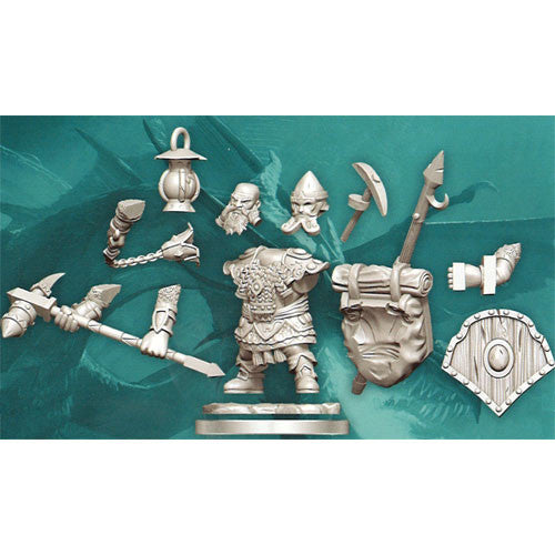 Wizkids Dungeons & Dragons Frameworks: Dwarf Fighter